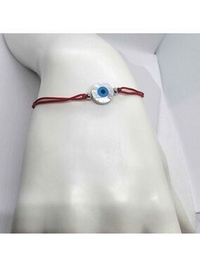 New Round Evil Eye Design With Red string Bracelet